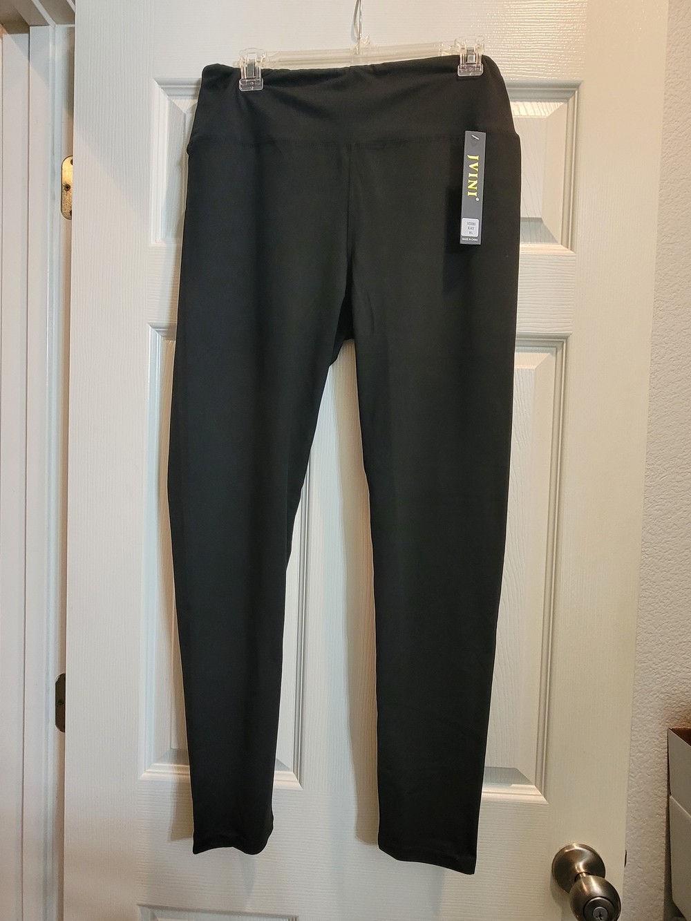 Jvini Womens Black Active Leggings